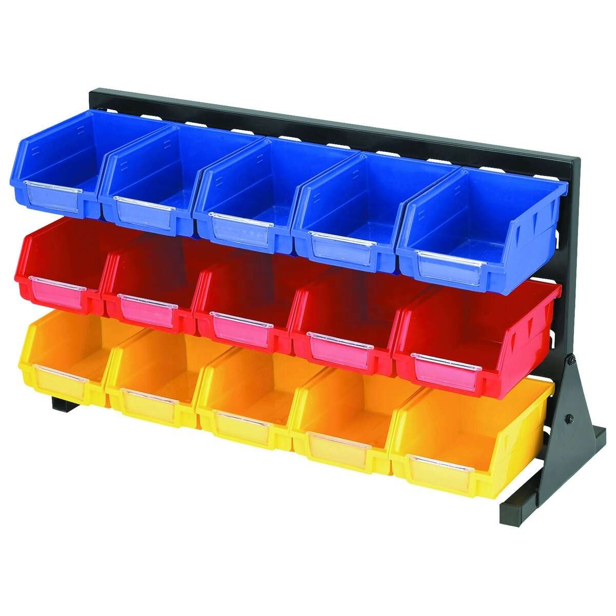 WR15B  15 Bins Tabletop Storage Rack-------------A